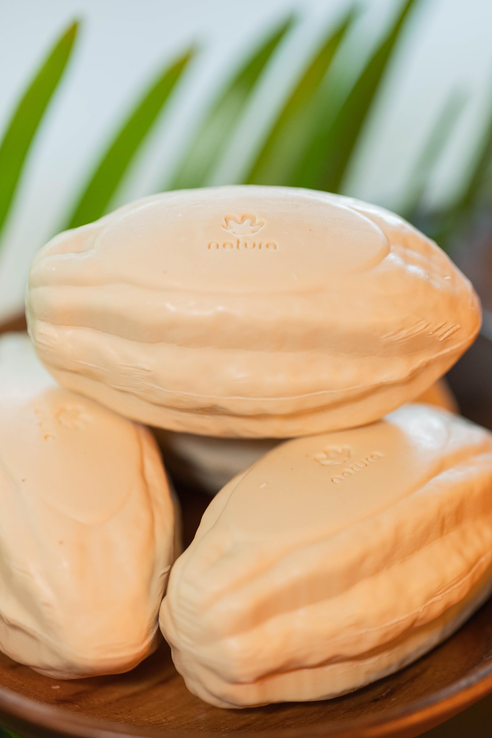 Natura - Cacau Bar Soap Set - Moisturizing Cocoa Butter Soap for Dry Skin – Rich Creamy Lather, Nourishing & Vegan Body Cleanser – Brazilian Natural Bath Soap, 4 Pack - 3.5 oz Each (100g) - Image 9