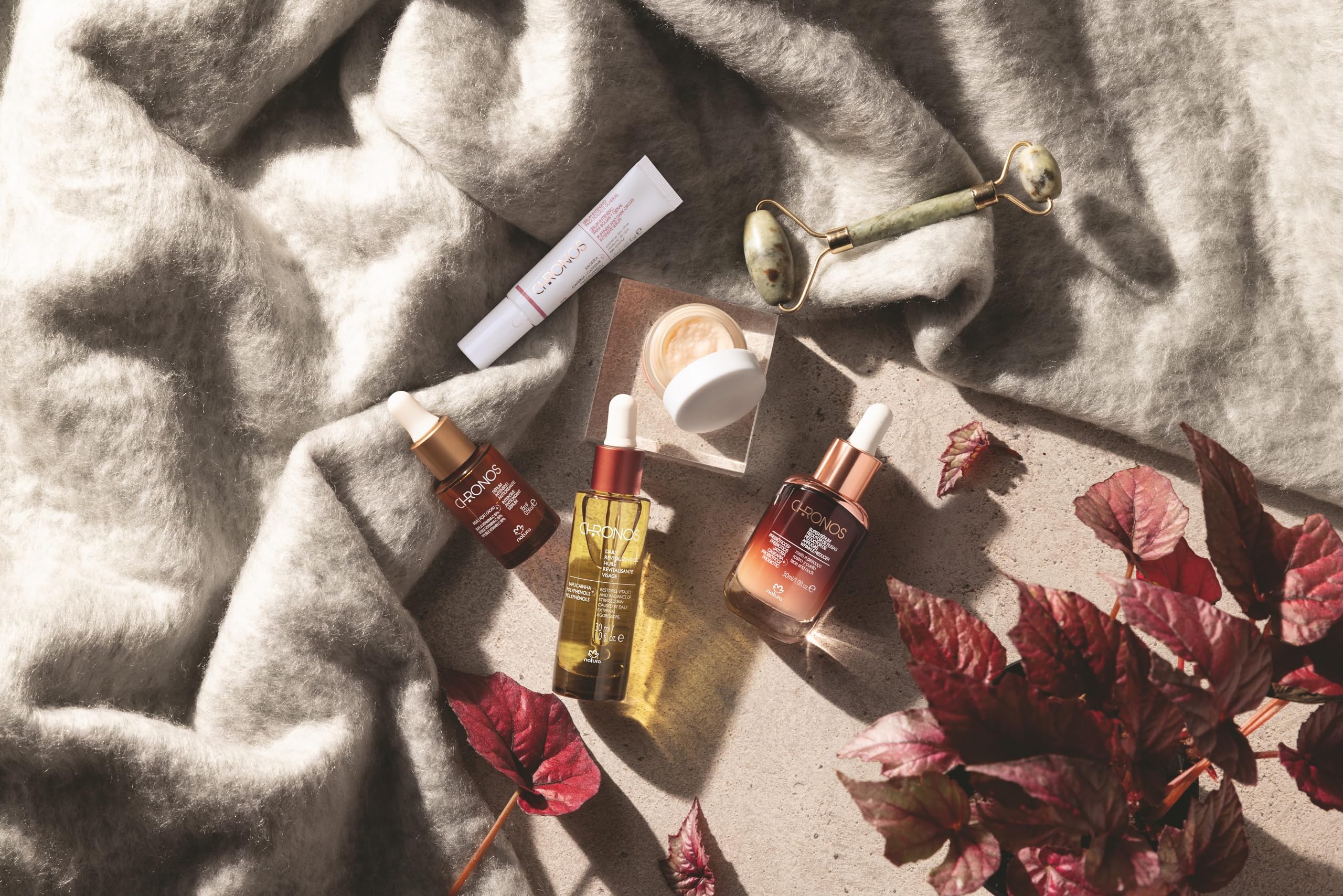 natura - Chronos Intensive Anti-Oxidant Serum - Brightening 15% Vitamin C Serum - Protects from Oxidation with Inga, Açaí & Cacau - Stimulates Collagen Vegan & Cruelty-Free Skincare - 15ml - Image 6