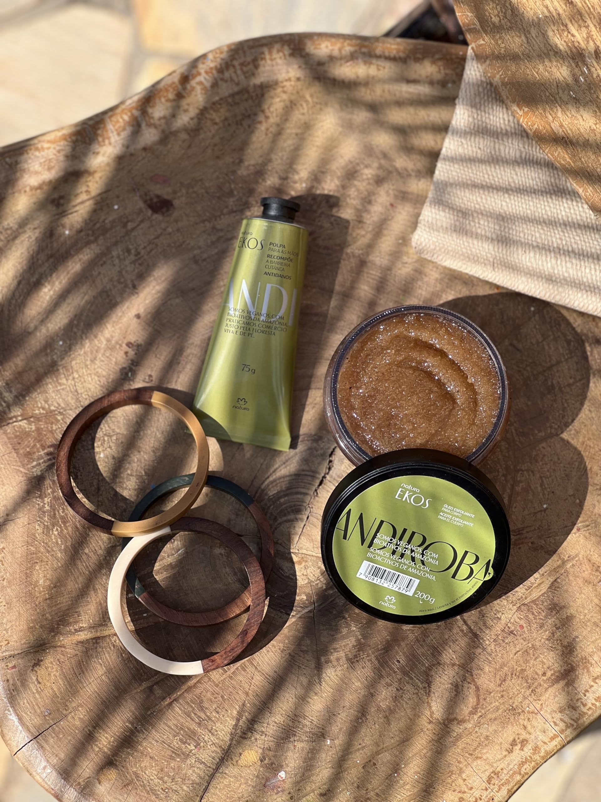 natura - Ekos Andiroba Hand Cream - Anti-Damage Hand Balm - Hand and Nails Moisturizer - Protective Skin Barrier - Vegan Skin Care - Brazilian Beauty Secrets - Self Care & Body Care - 2.6oz (75g) - Image 5
