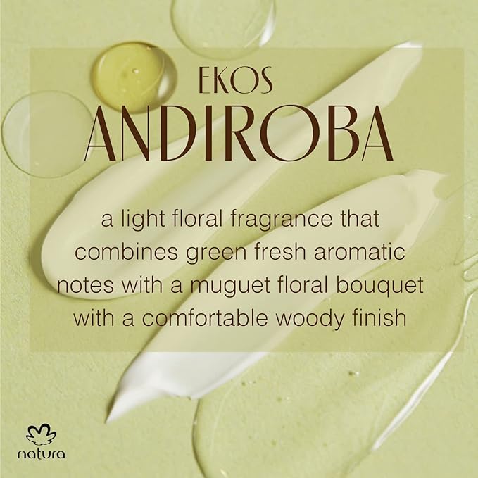natura - Ekos Andiroba Triple Phase Shower Oil - Restorative In-Shower or Bath Body Oil - Anti-Damage - Scented - Bath Oil - Skin Moisturizer - Vegan Skin Care - Brazilian Beauty - 6.7 fl oz (200ml) - Image 5
