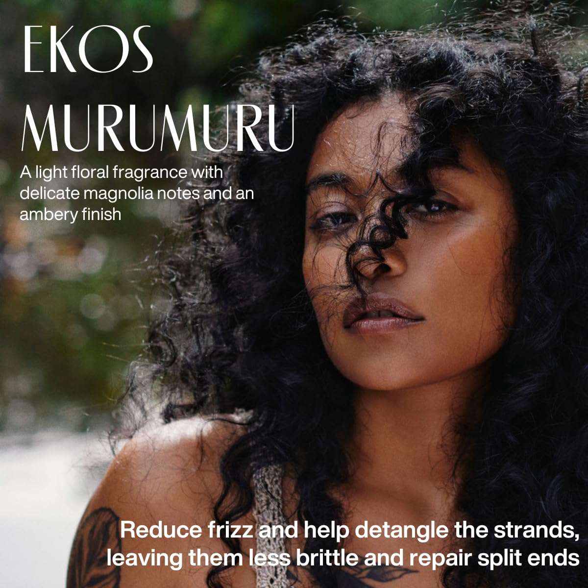 Natura – Murumuru Hair Repair Trio Bundle – Anti-Damage Shampoo, Restoring Conditioner & Leave-In Cream – Deep Reconstruction, Frizz Control & Hydration – Vegan & Cruelty-Free Hair Care - Image 4