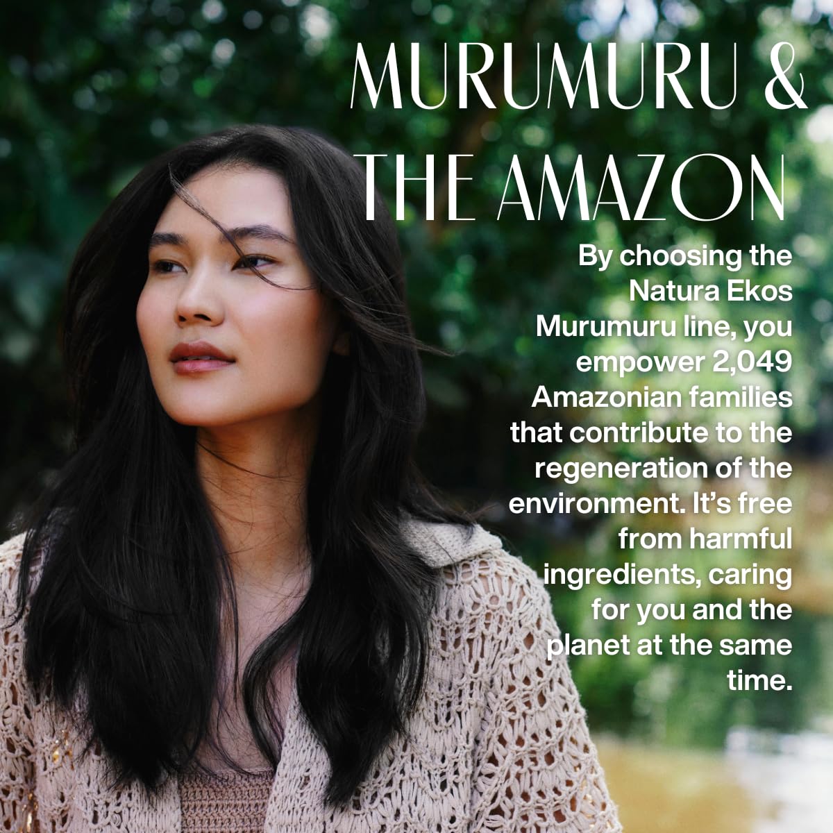 Natura – Murumuru Hair Care Bundle– Anti-Damage Shampoo + Restoring Conditioner – Repair for Dry, Damaged Hair – Strengthening & Moisturizing Vegan Hair Care – Brazilian Beauty Secrets – 10.1 fl oz - Image 4