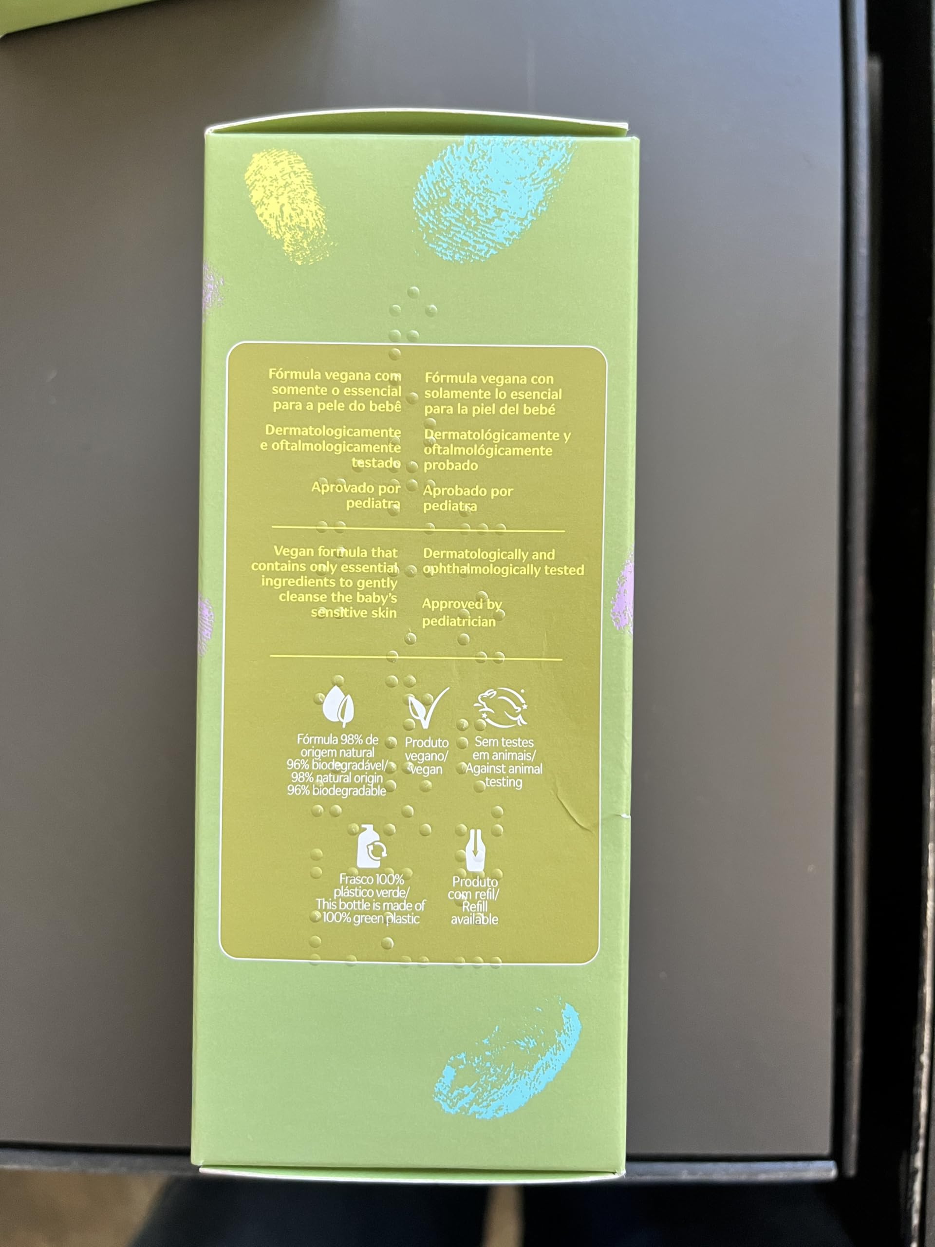 Natura - Mamãe e Bebê Baby Head to Toe Liquid Soap – Gentle Tear-Free Cleanser for Newborns & Kids – Sensitive Skin, Vegan & Safe Formula – 6.7 fl oz (200ml) - Image 3