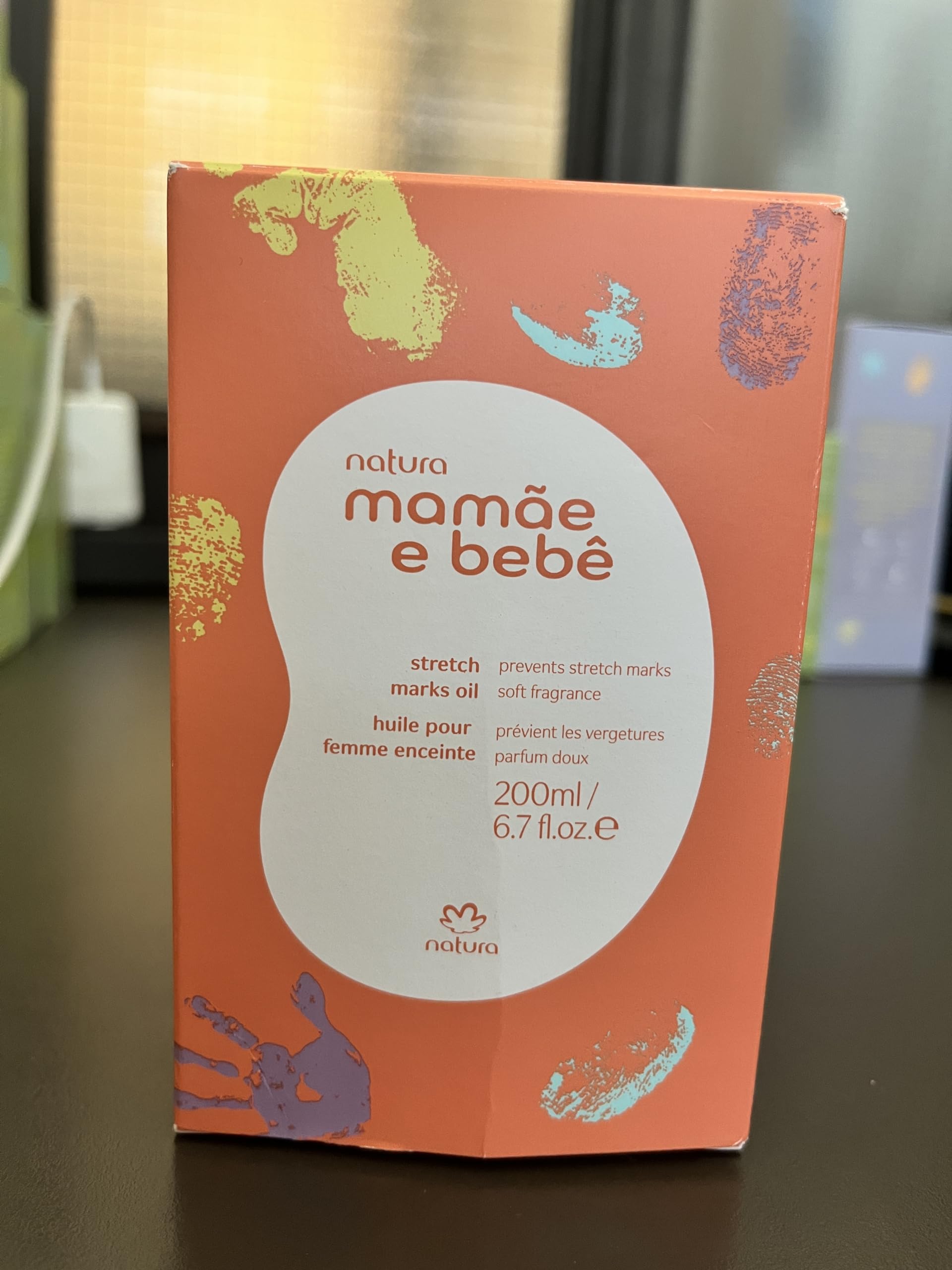 natura - Mamãe e Bebê Mom Stretch Marks Oil - Moisturizing Shower Oil - Skin Elasticity - 100% Vegan - Almond Oil - 97.3% Natural Origin - All Skin - Cruelty Free - Baby Essentials - 6.7 fl oz (200ml) - Image 8